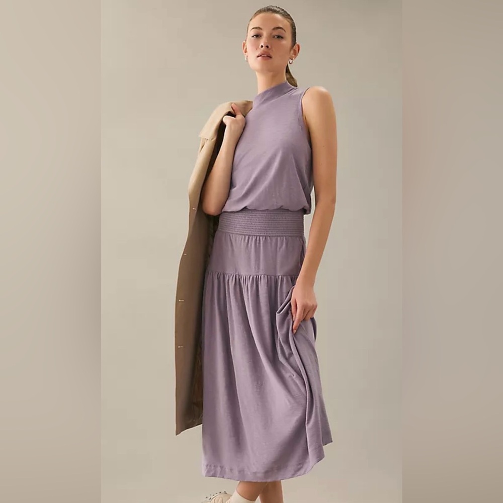 Anthropologie Nation LTD Margot Turtleneck Tank Dress L New with tags XL $198